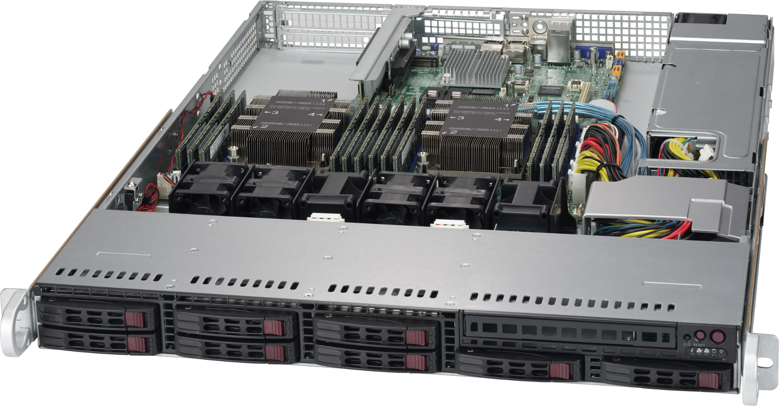 Supermicro SuperServer 1029P-WT Intel® C621 LGA 3647 (Socket P) Rack (1U) Black